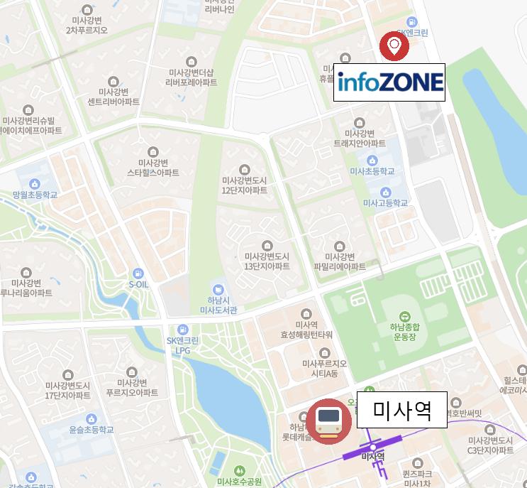 오시는길 지도